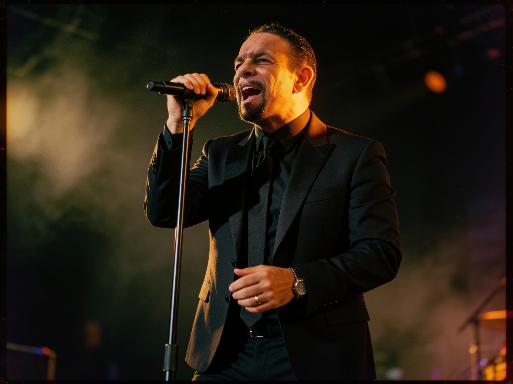 Javier T cantando en vivo